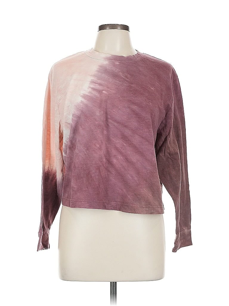 Pre-owned Wild Fable Long Sleeve T-shirt In Pink