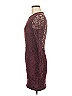 TOBI 100% Polyester Burgundy Cocktail Dress Size M - photo 5