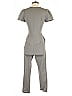 Philosofée Solid Gray Jumpsuit Size 4 - photo 2