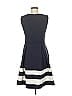 Calvin Klein Stripes Gray Blue Casual Dress Size 6 - photo 2