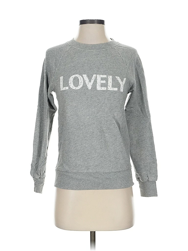 Pre-owned J.crew Factory Store Sweatshirt In Gray
