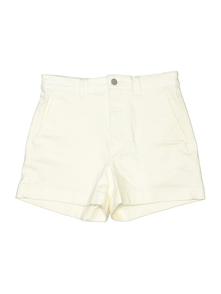 Pre-owned Everlane Khaki Shorts In White