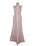 Dessy Group 100% Polyester Gray Pink Cocktail Dress Size XXS (estimated) - photo 1