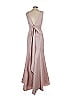 Dessy Group 100% Polyester Gray Pink Cocktail Dress Size XXS (estimated) - photo 2