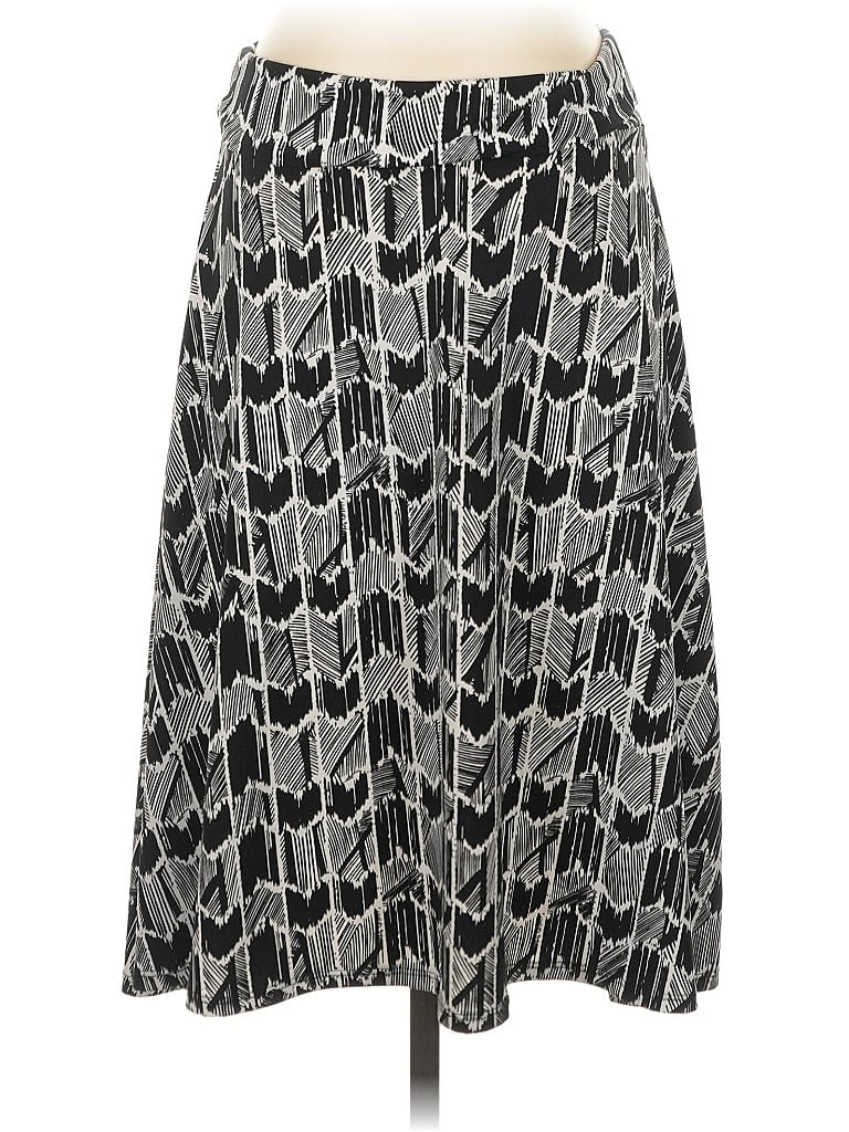 Pre-owned Lularoe Casual Skirt In Black
