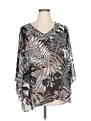 Belle By Kim Gravel 3/4 Sleeve Blouse