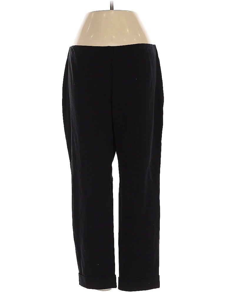 Pre-owned Jjill Casual Pants In Black