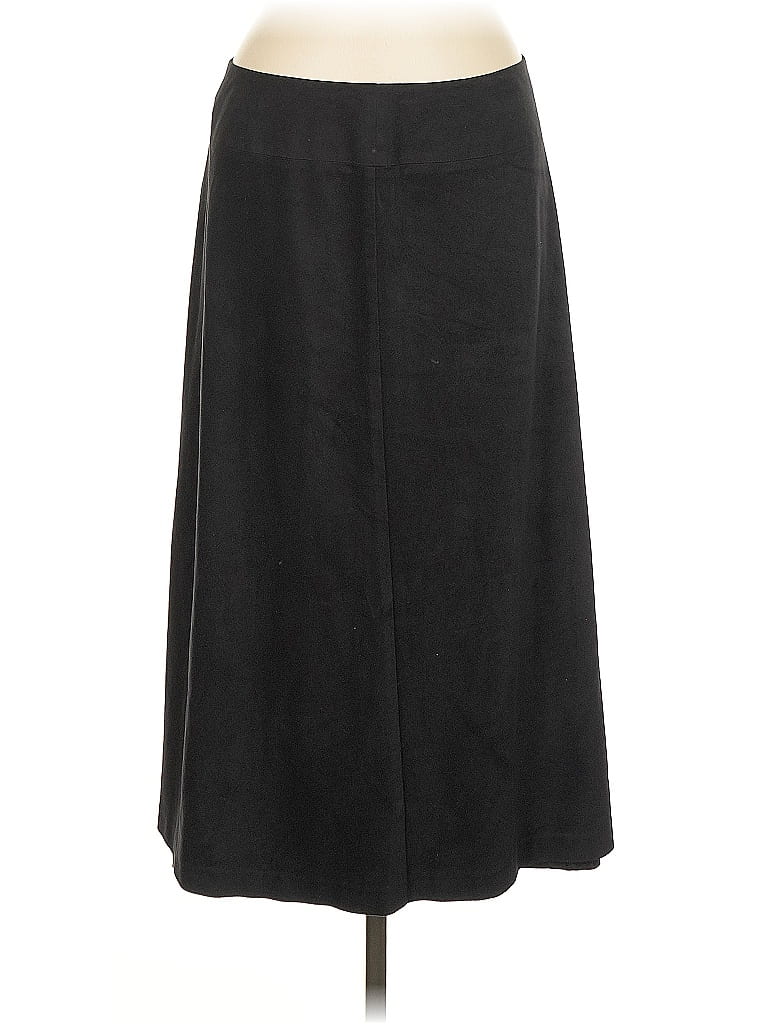 Pre-owned Sigrid Olsen Sport Formal Skirt In Black