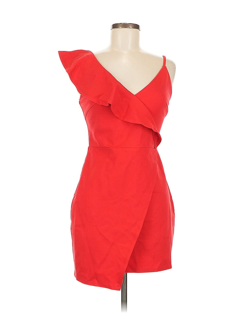 Pre-owned Lush Cocktail Dress In Red