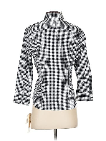 Jones New York Sport 3/4 Sleeve Button-Down Shirt (view 2)