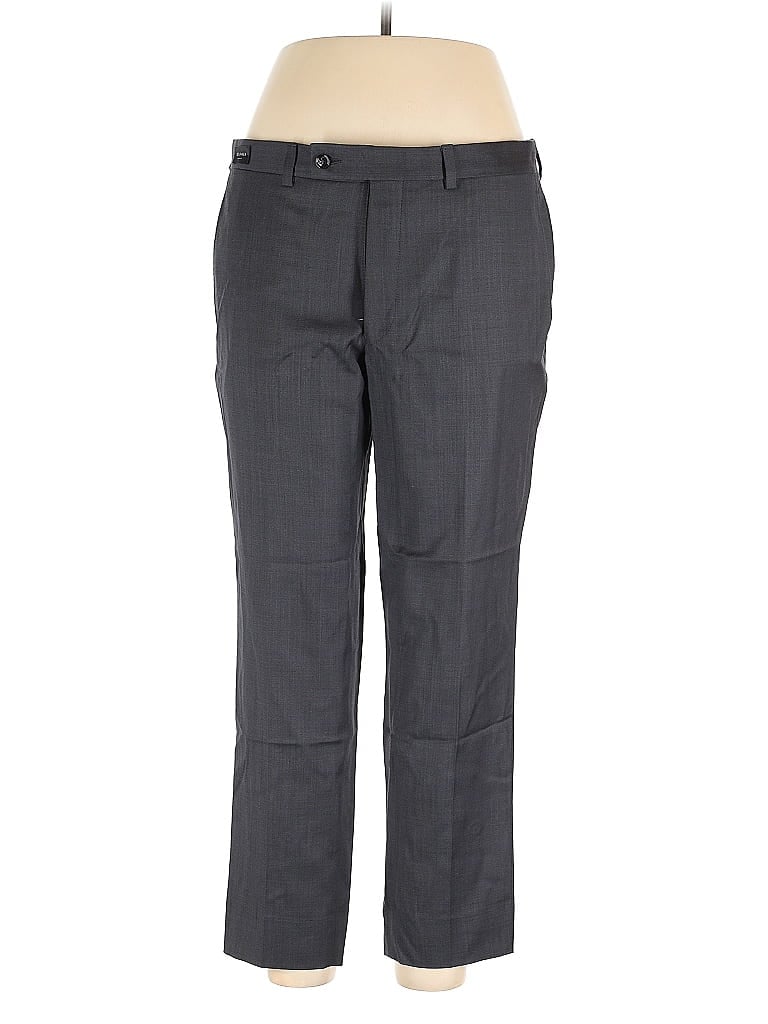 Ted Baker Wool Pants In Blue