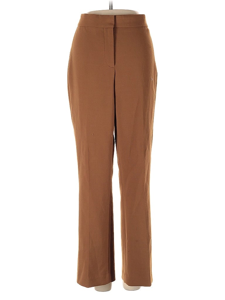 Pre-owned Theory Dress Pants In Brown