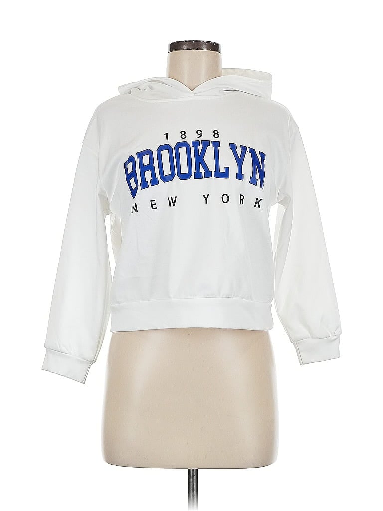 Pre-owned Unbranded Sweatshirt In White