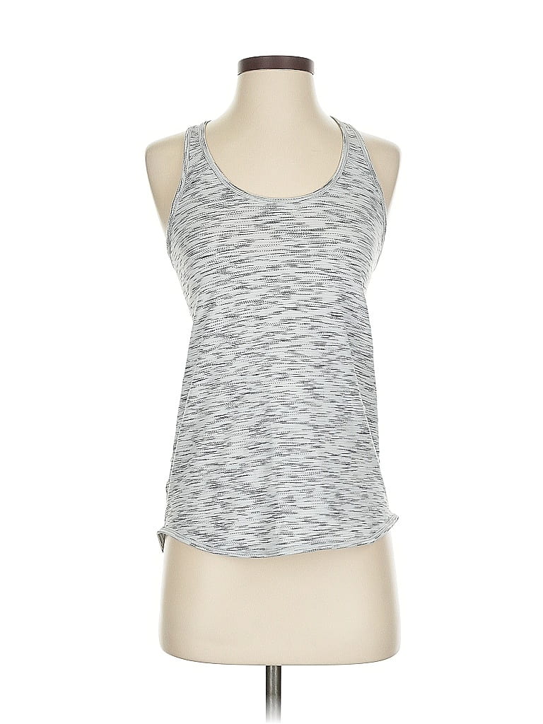 Pre-owned Lululemon Athletica Active Tank Top In Gray