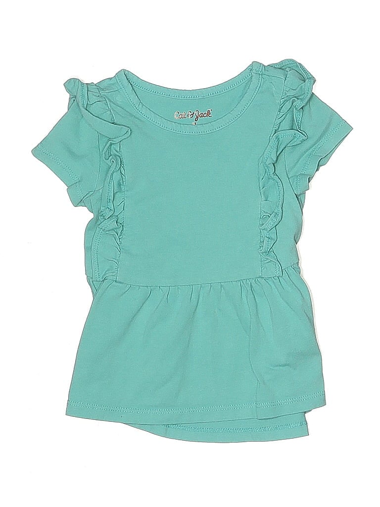 Pre-owned Cat & Jack Kids' Dress In Blue