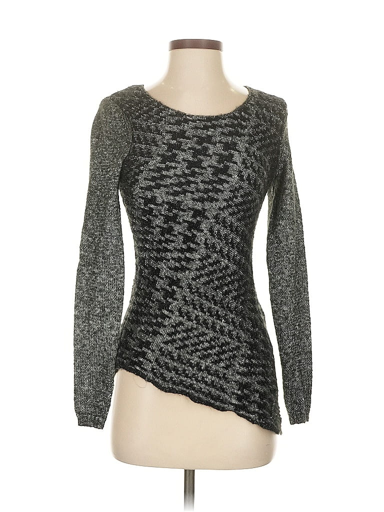 Pre-owned Rachel Rachel Roy Pullover Sweater In Gray