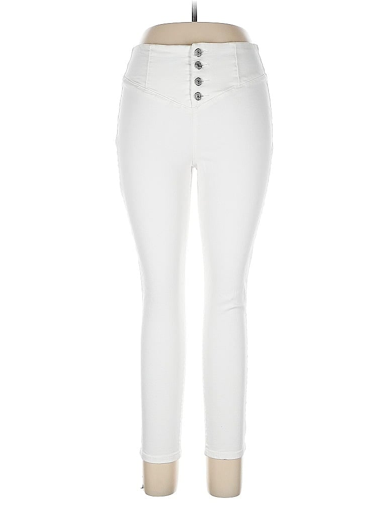 Pre-owned Skinnygirl Jeggings In White