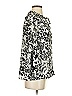 Karl Lagerfeld Paris 100% Polyester Silver 3/4 Sleeve Blouse Size S - photo 4