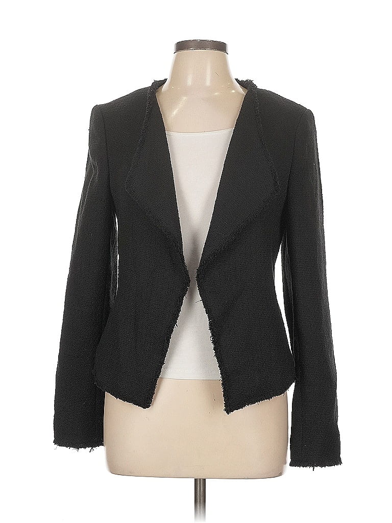 Pre-owned Ann Taylor Loft Blazer Jacket In Black