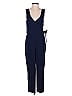Club Monaco 100% Polyester Solid Blue Jumpsuit Size 0 - photo 1