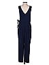 Club Monaco 100% Polyester Solid Blue Jumpsuit Size 0 - photo 2