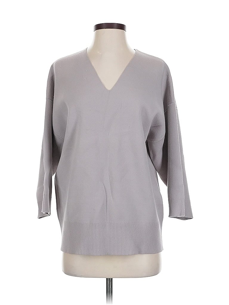 Pre-owned Wilfred Free 3/4 Sleeve T-shirt In Gray