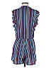 BCBGMAXAZRIA Stripes Blue Romper Size XS - photo 2