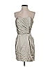 Mara Hoffman Metallic Silver Cocktail Dress Size 4 - photo 1