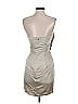 Mara Hoffman Metallic Silver Cocktail Dress Size 4 - photo 2