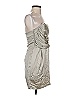Mara Hoffman Metallic Silver Cocktail Dress Size 4 - photo 4