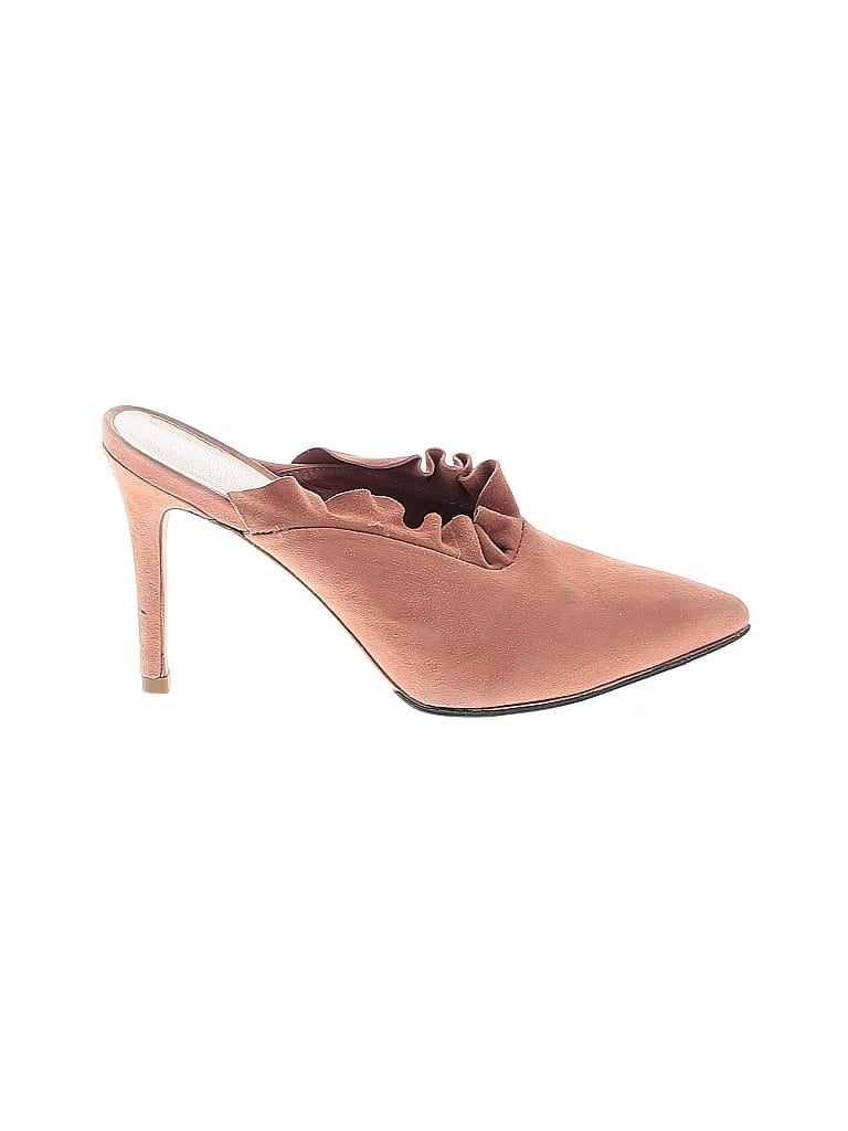 Pre-owned Loeffler Randall Mule/clog In Brown