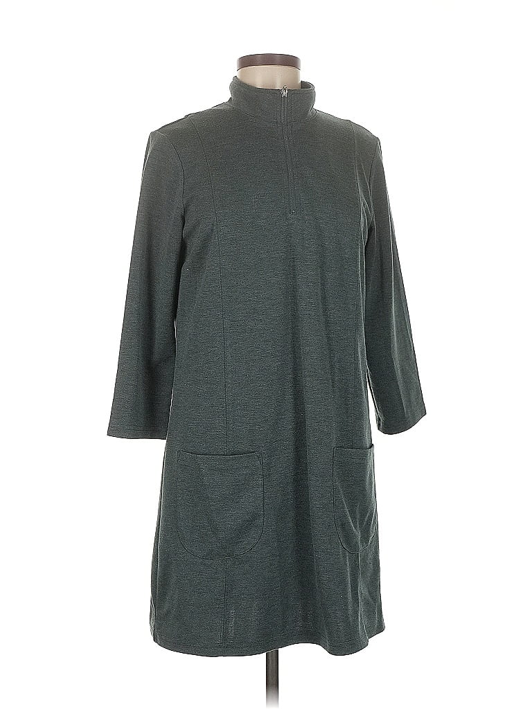 Pre-owned North Style Casual Dress In Gray