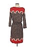 Max Studio Print Red Casual Dress Size S - photo 2