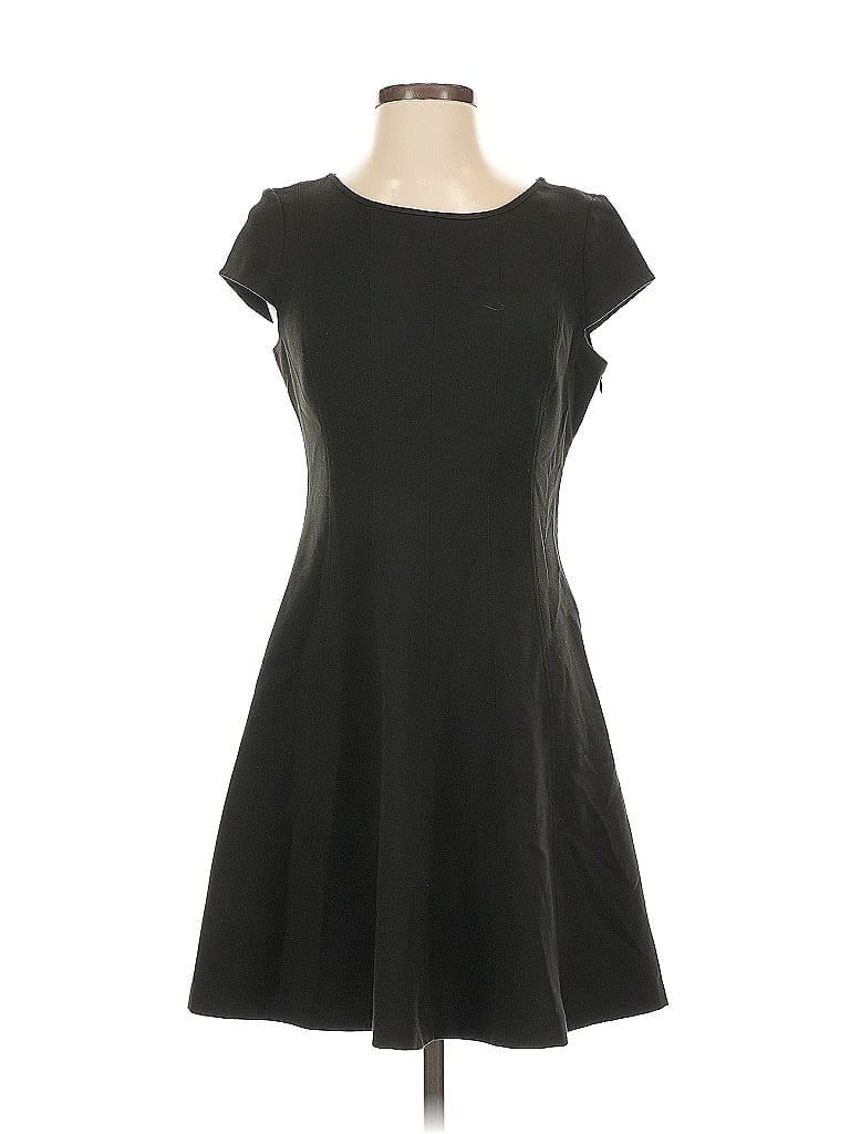 Pre-owned Ann Taylor Loft Casual Dress In Black