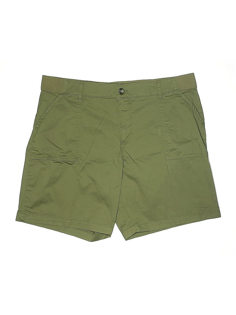 Pre-owned Lee Khaki Shorts In Green