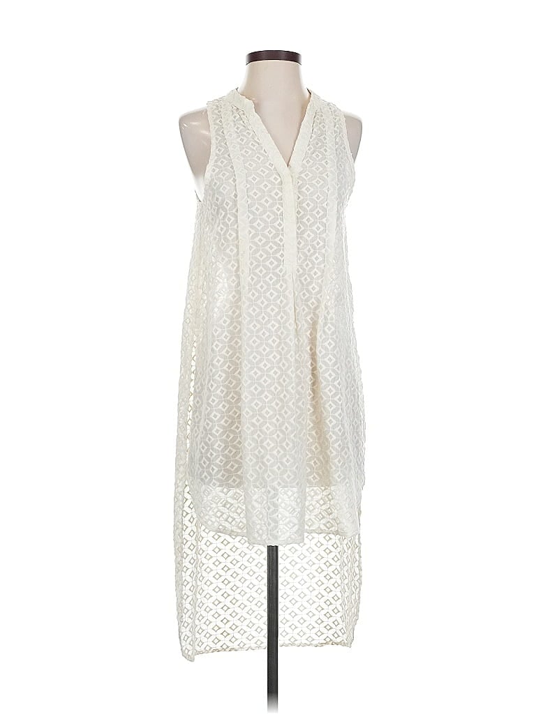 Pre-owned Hd In Paris Casual Dress In White