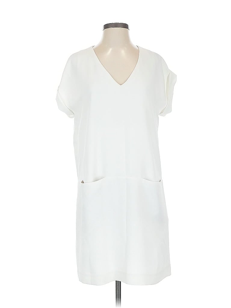 Pre-owned Vince Casual Dress In White
