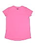 Under Armour 100% Polyester Pink Active T-Shirt Size L (youth) - photo 2