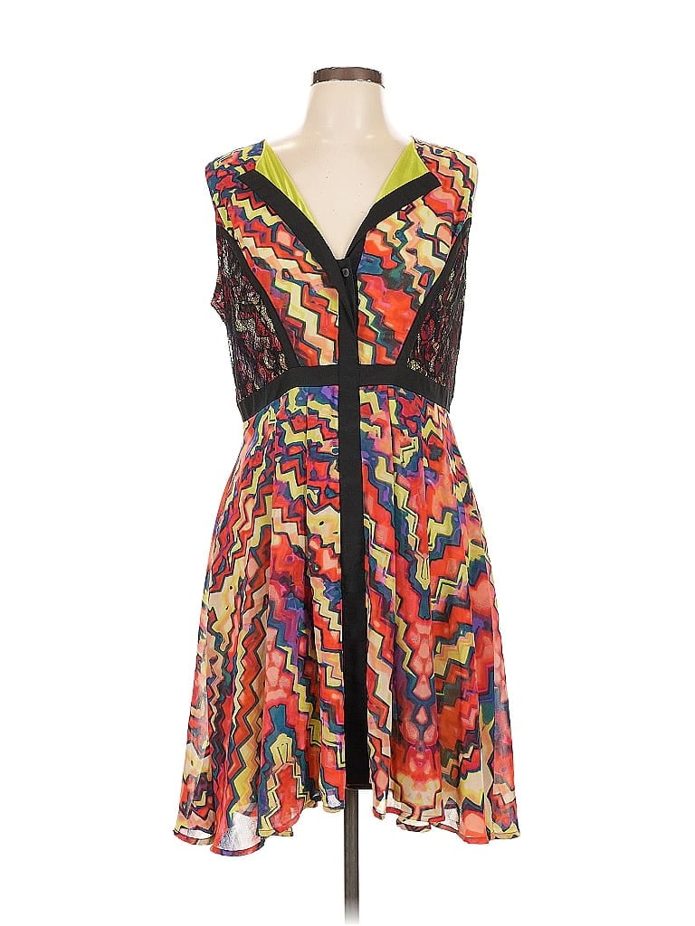 GIBSON LATIMER Pre-owned Cocktail Dress In Red