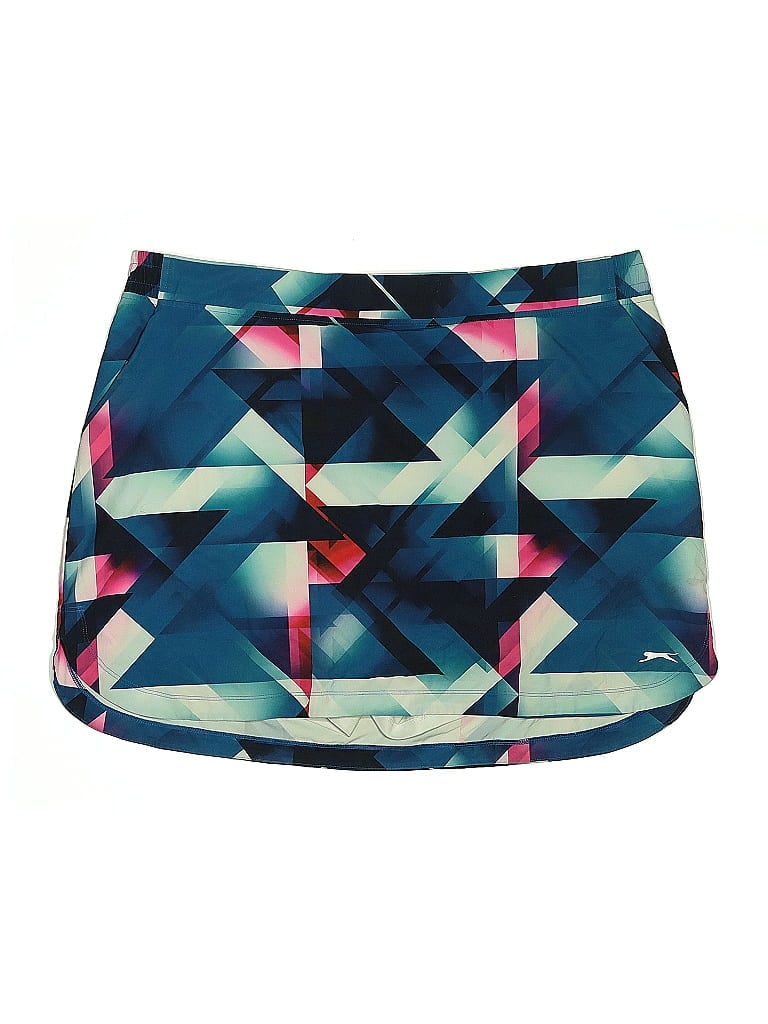 Pre-owned Slazenger Active Skort In Blue