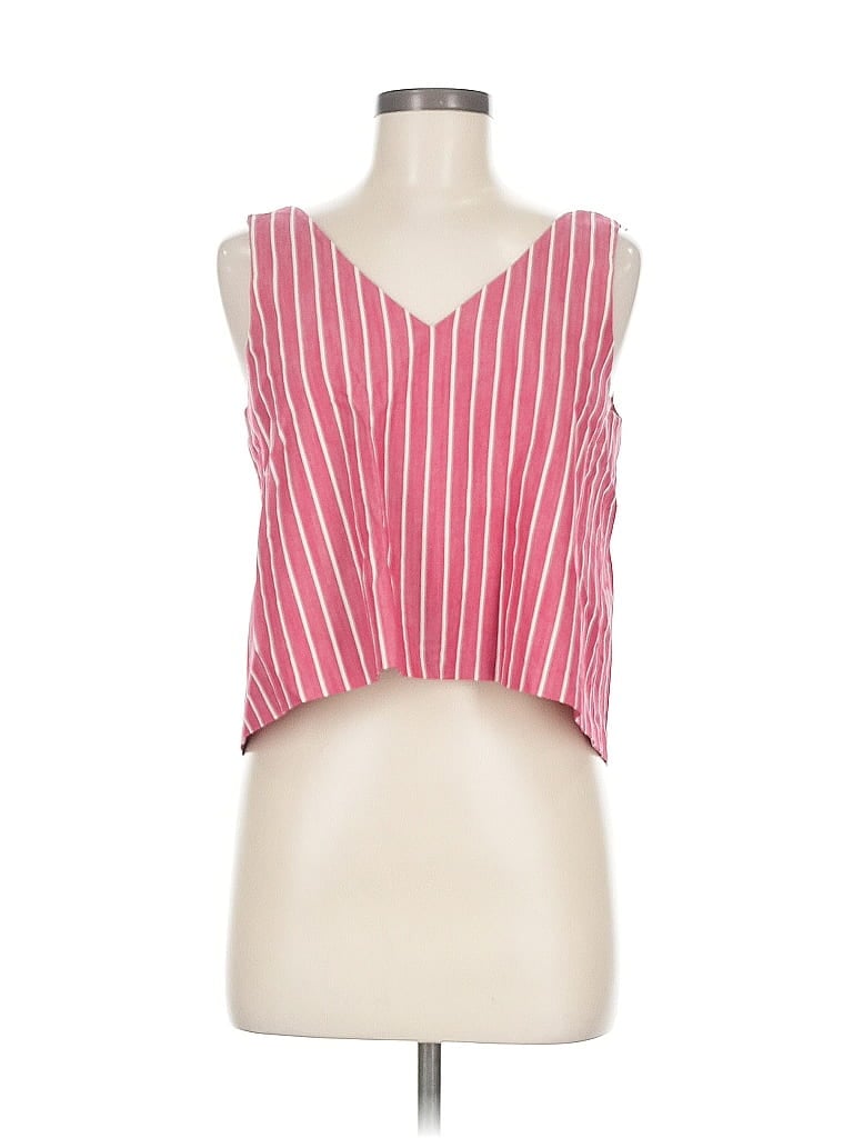 Click to view more detailed imagery on our partner's website Pre-owned Club Monaco Sleeveless Blouse In Pink