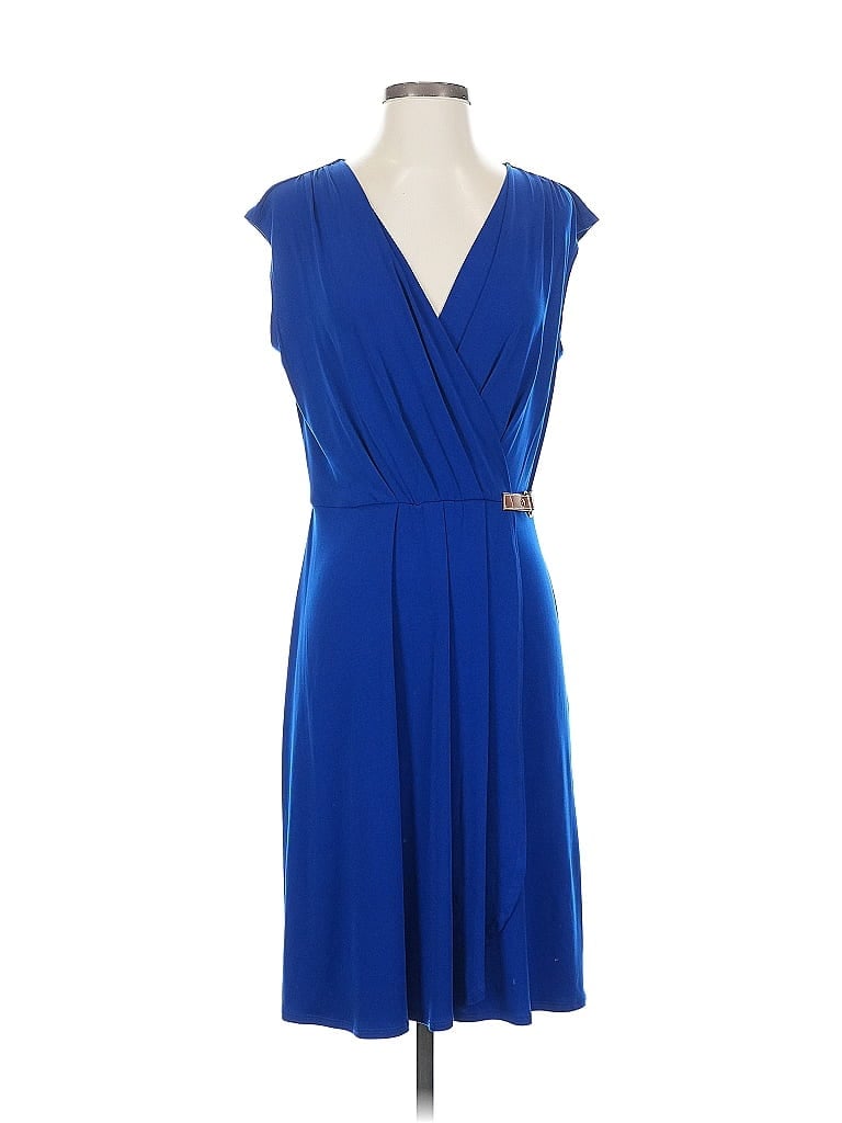 Pre-owned Dressbarn Cocktail Dress In Blue