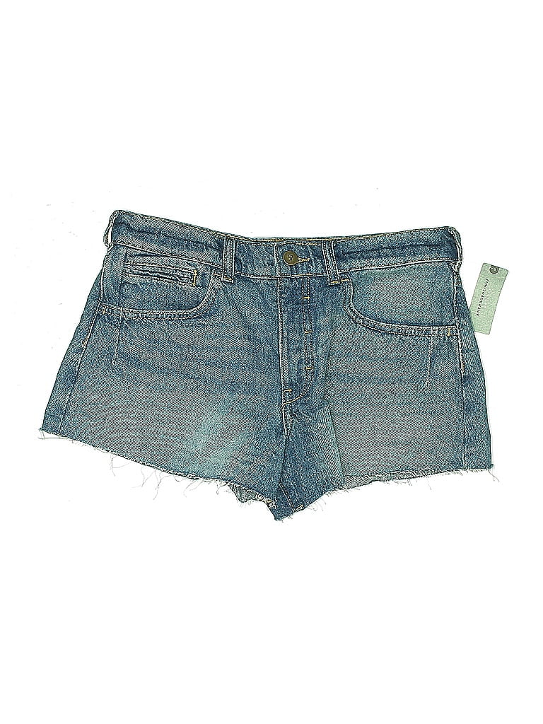 Pre-owned Pilcro Denim Shorts In Blue