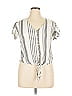 Style Envy 100% Rayon Gray Short Sleeve Blouse Size XL - photo 1