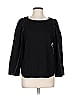 CeCe Black Long Sleeve Blouse Size L - photo 1