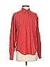 Barry Bricken Red Long Sleeve Button-Down Shirt Size XS - photo 1