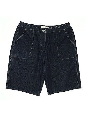 Evan Picone Denim Shorts (view 1)