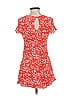 Everly 100% Rayon Orange Red Casual Dress Size S - photo 2