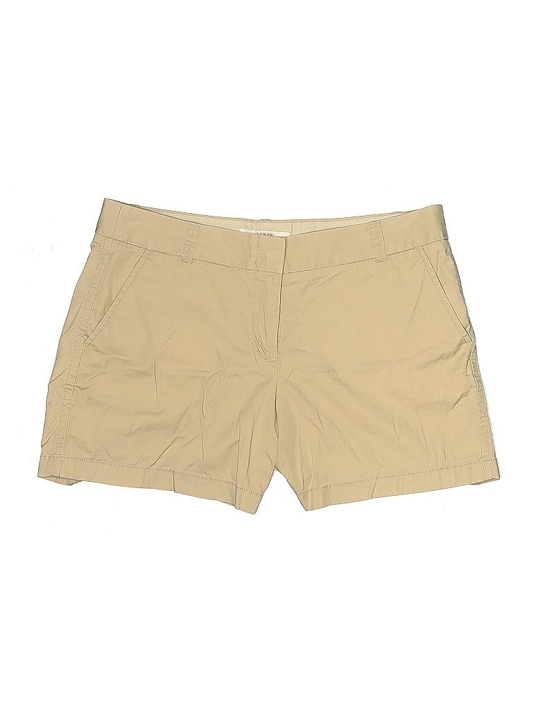 Pre-owned J.crew Factory Store Khaki Shorts In Brown