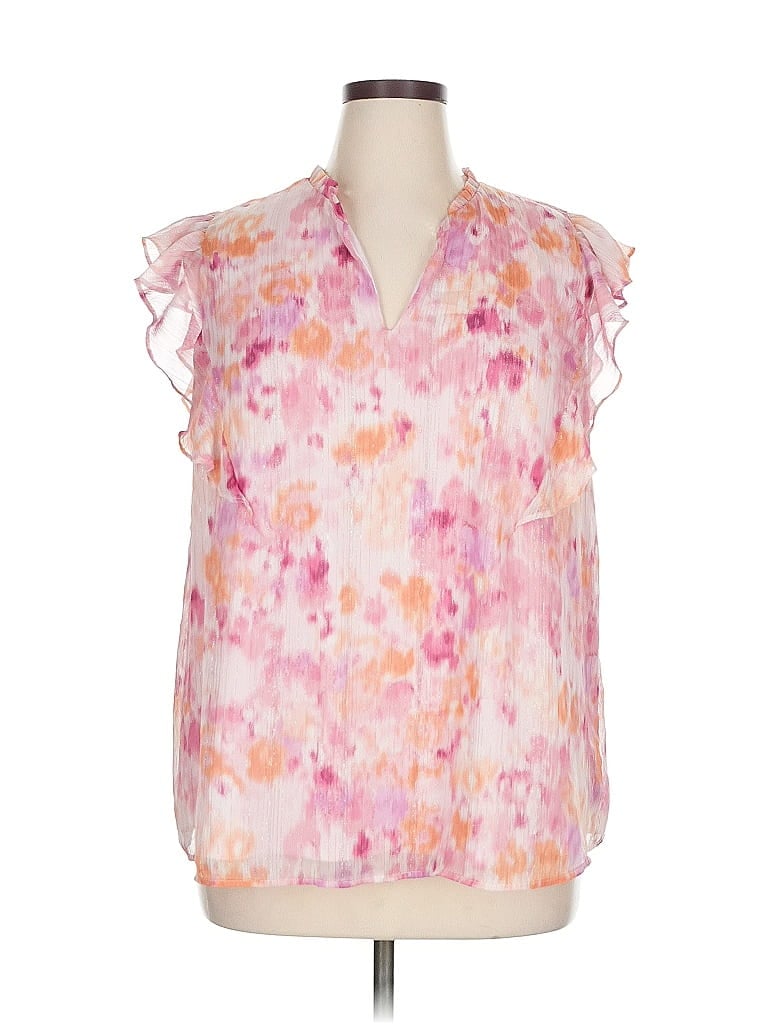 MOLLY & ISADORA Pre-owned Sleeveless Blouse In Pink